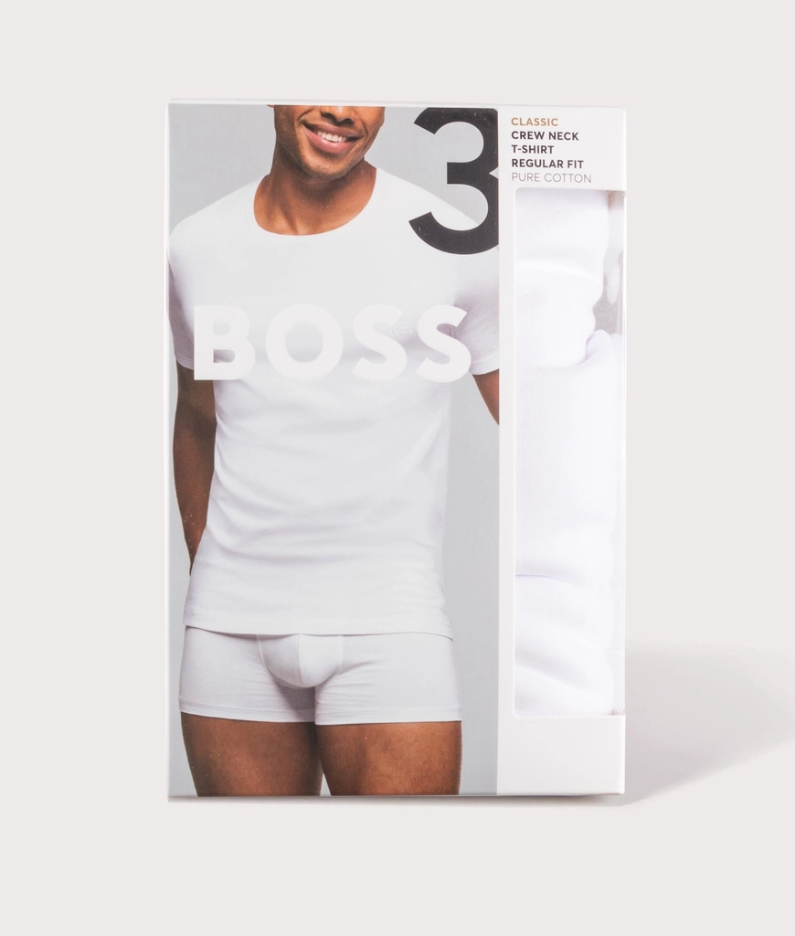 Hugo Boss Mens 3 Pack Lightweight T-Shirt
